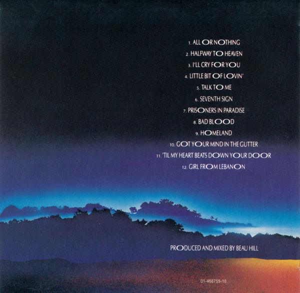 Europe  Prisoners In Paradise : Front + Inlay